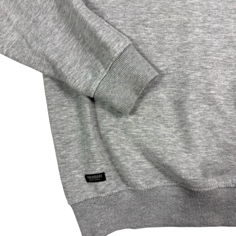 Threadbare Denim Corps Small Gray Sweatshirt Pull… - image 5